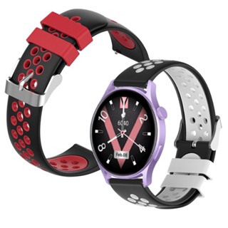 สายนาฬิกาข้อมือซิลิโคน แฟชั่น สําหรับ Kieslect Lora 2 Lady SmartWatch Band