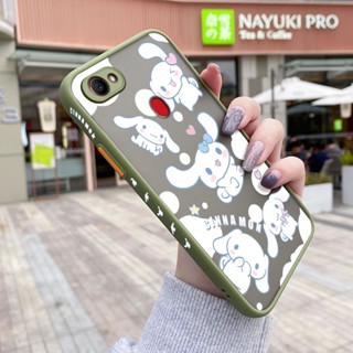 เคสโทรศัพท์มือถือแบบแข็ง ใส กันกระแทก ลายการ์ตูนสุนัข Laurel สําหรับ OPPO F5 F5 Plus F5 Youth F7