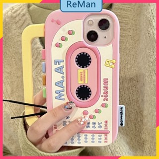 เคสโทรศัพท์มือถือนิ่ม ลายวิทยุสื่อสาร Tik Tok น่ารัก สําหรับ Iphone Apple 14Promax 13 12 11 14Promax 14plus 13 12pro 12 11 pro max Xr Xs max 7 8 Plus 13 pro max 13 12 12pro 11promax