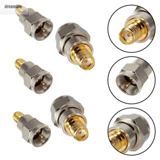 【DREAMLIFE】F-Type Male To SMA Female Coax Antenna Adapter 100% Brand New High Quality