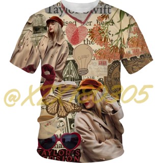 พร้อมส่ง เสื้อยืด พิมพ์ลาย Taylor Swift Fans Gift Custom 2023 09