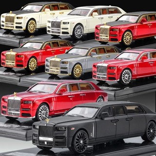 SC 1: 64 Rolls-Royce Phantom Extended Version ของเล่นสําหรับเด็กผู้ชาย โมเดลรถยนต์อัลลอย