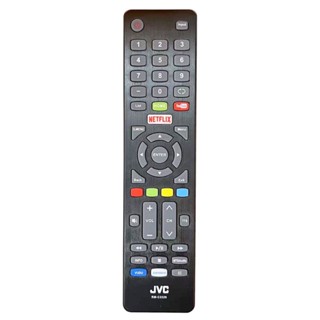 รีโมตคอนโทรล RM-C3326 สําหรับสมาร์ททีวี JVC พร้อม Youtube NETFLIX