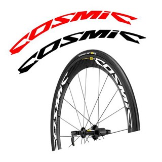 ชุดสติกเกอร์คาร์บอนไฟเบอร์ สําหรับติดตกแต่งล้อรถจักรยาน Marvic MAVIC COSMIC