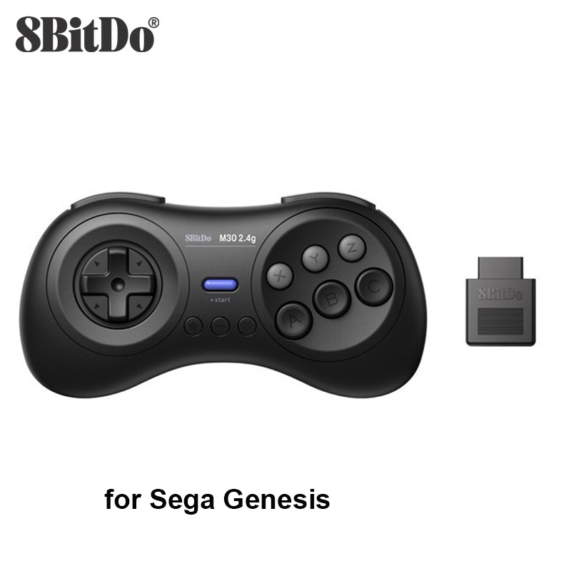 8bitdo M30 2.4G เกมแพดควบคุมเกม แบบไร้สาย สําหรับ Sega Genesis and Sega Mega Drive - Sega Genesis