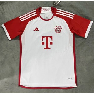 เสื้อกีฬาแขนสั้น ลายทีมชาติฟุตบอล Bayern Stadium 2023-24 ชุดเหย้า