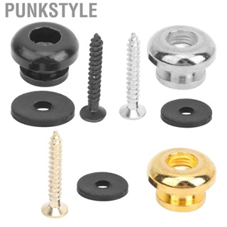 Punkstyle Strap End Pins  Not Easy To Damage Light In Weight Small Size Guitar Button Zinc Alloy Material Durable for Bass