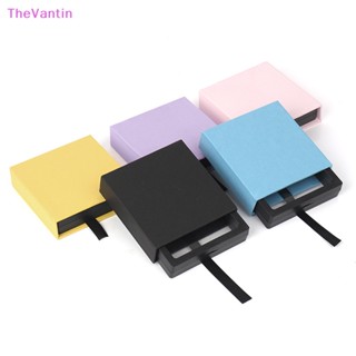 Thevantin กล่องลิ้นชัก PE สีแคนดี้ สําหรับเก็บเครื่องประดับ แหวน สร้อยคอ