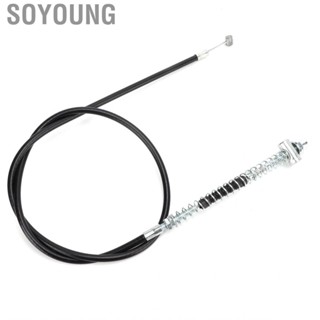 Soyoung Brake Line  Rustproof Drum Cable Reliable Abrasion Resistant 38.19in for Pit Dirt Bike