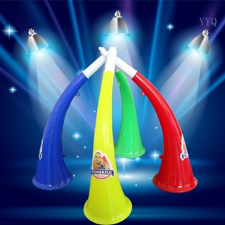 Yys ของเล่นแตรพลาสติก ทรัมเป็ต ฮอร์นวัว Vuvuzela สําหรับปาร์ตี้