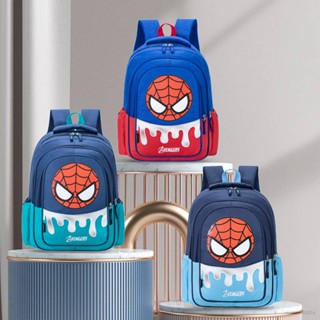 Yyds กระเป๋าเป้สะพายหลัง ลายการ์ตูน Marvel Spiderman น่ารัก สําหรับเด็กอนุบาล