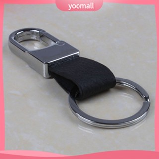 {YO} พวงกุญแจ สายหนังเทียม อัลลอย แฟชั่น สําหรับผู้ชาย