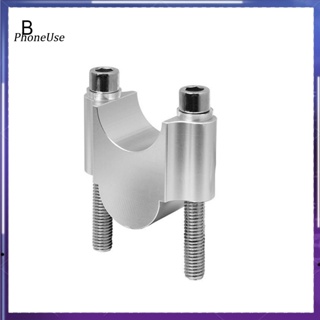 Phoneuse แคลมป์ยกแฮนด์บาร์ อะลูมิเนียมอัลลอย CNC ชุบไฟฟ้า 22 28 มม. สําหรับรถมอเตอร์ไซค์ 2 ชิ้น