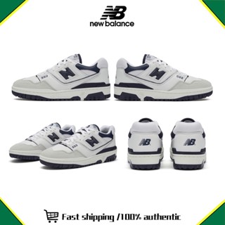 NEW BALANCE 550 NB 550 BB550 รองเท้า 💯 รองเท้าผ้าใบ BB550WA1 Navy blue