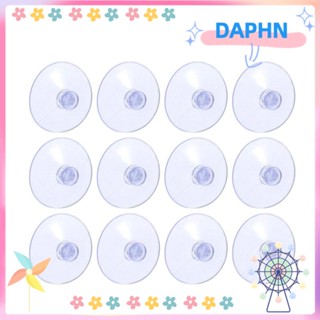 Daphs รางถ้วยดูดยางพลาสติกใส สําหรับจัดเก็บของ 25 ชิ้น