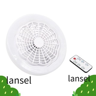 Lansel พัดลมเพดาน พร้อมไฟ 30W รีโมตคอนโทรล ห้องนอน ห้องครัว ตกแต่ง โคมไฟพัดลมเพดาน