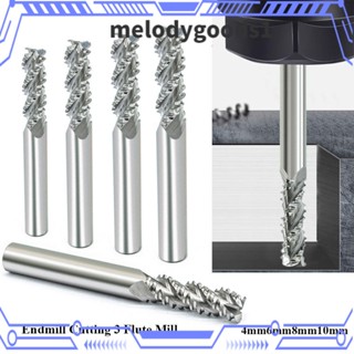 Melodygoods1 ใหม่ ดอกกัดเอ็นมิล คาร์ไบด์ อัลลอย ยาว 50 60 มม. 3 ฟลุต