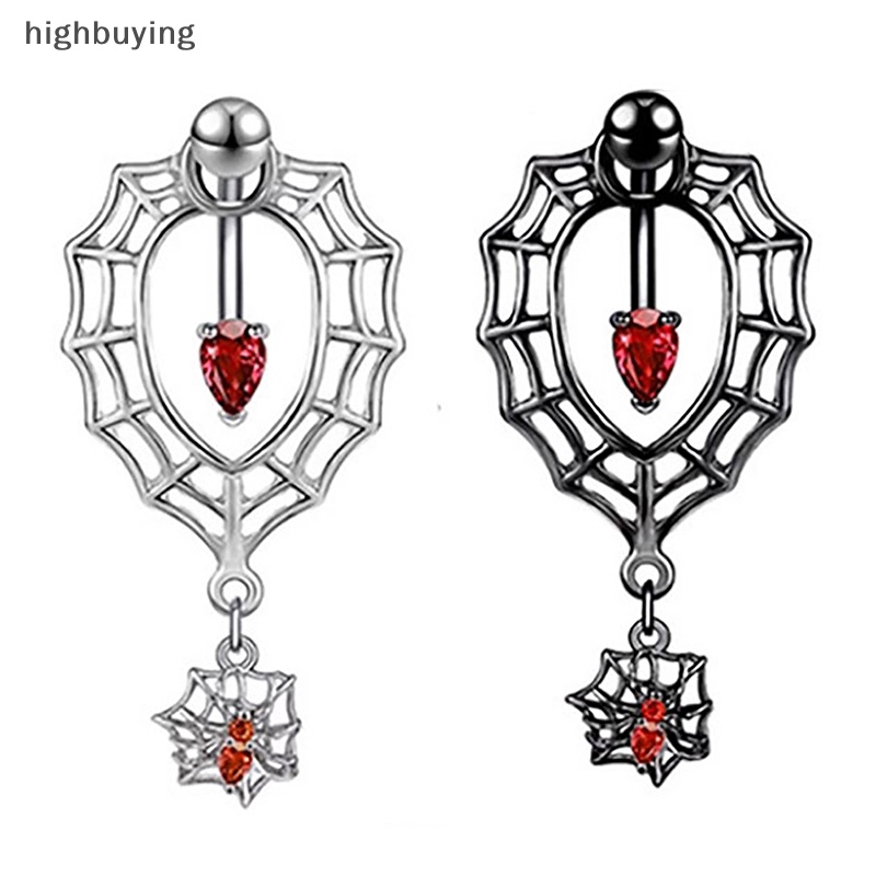 [highbuying] เครื่องประดับ แหวนคริสตัล รูปงู แมงมุม ประดับเพทาย สีแดง เหมาะกับของขวัญ สไตล์โกธิค สําหรับผู้หญิง