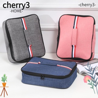 Cherry3 กระเป๋าปิกนิก กระเป๋าใส่กล่องอาหารกลางวัน มีฉนวนกันความร้อน กันน้ํา สําหรับเดินทาง