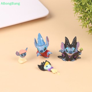 Abongbang Lilo &amp; Stitch ฟิกเกอร์แอกชัน แฮนด์เมด อะนิเมะ ตกแต่ง มินิ ตุ๊กตา DIy ของเล่น โมเดล Nice