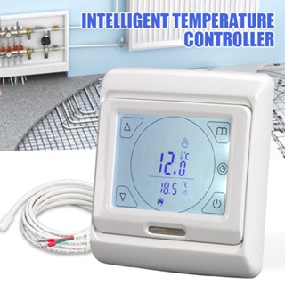 Touch Screen Programming Floor Heating Temperature Controller Electric Heating