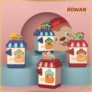 Rowans ออมเงินสดอัตโนมัติ|กระปุกออมสินอิเล็กทรอนิกส์ ลายการ์ตูน เพื่อการศึกษา สําหรับเด็ก