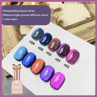 Annie Flashing Nail Polish UV Gel 2023 New Gem Cat Eye Gel Cat Eye Gel Laser Nail Polish Gel Nail Glue cod