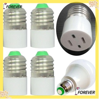 Forever ซ็อกเก็ตหลอดไฟ E27 E27 สีขาว ทนทาน สําหรับหลอดไฟ LED