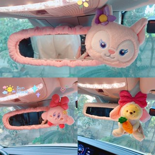 Womens Car Rearview Mirror Cover Electric Car Rearview Mirror Decoration Cute Safety Belt Shoulder Pad Rear Mirror Cover StqI