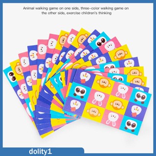 [Dolity1] จิ๊กซอว์ปริศนา แบบสไลด์ สองด้าน ของเล่นสําหรับเด็ก