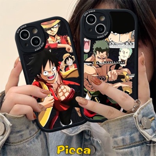 เคสโทรศัพท์มือถือ TPU นิ่ม กันกระแทก ลายการ์ตูนลูฟี่ Zoro Doodle แฟชั่น สําหรับ Infinix Hot 11 10 9 Play Smart 5 6 Infinix Note 8 Hot 10s 10T 11s Hot 10 Lite