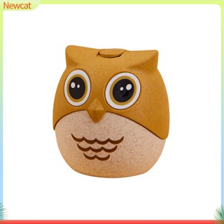 {Newcat} ที่ใส่ไม้จิ้มฟัน ลายการ์ตูนนกฮูก ไก่ กันฝุ่น PP สําหรับตกแต่งร้านอาหาร