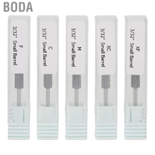 Boda Professional Nail Drill Bits  High Hardness 5pcs Less Dust for Home