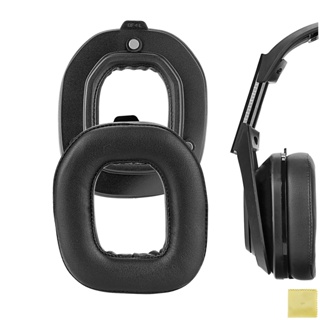 Geekria แผ่นครอบหูฟัง แบบเปลี่ยน สําหรับ Astro A50 Gen 4 (สีดํา)