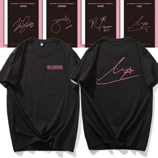 เสื้อยืดแขนสั้น พิมพ์ลาย Blackpink Jin Zhi XiuPiao LISA Jin Zhini สําหรับผู้หญิง 8.11