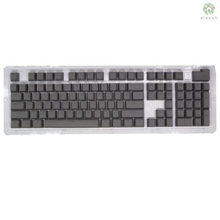 [DZ] ชุดปุ่มกดคีย์บอร์ด PBT OEM 104 คีย์ สีเทา สําหรับคีย์บอร์ด Mechanical