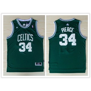 Nba Boston Celtics No. ฮอตแอนด์เอนกประสงค์ เสื้อกีฬาบาสเก็ตบอล สีเขียว 34 ชิ้น 628068