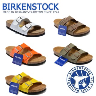 Birkenstock Arizona รองเท้าแตะ รองเท้าชายหาด หนัง กันลื่น แฟชั่น สําหรับผู้ชาย และผู้หญิง