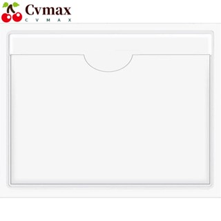 Cvmax กระเป๋าฉลาก มีกาวในตัว พร้อมช่องใส่บัตร สําหรับซูเปอร์มาร์เก็ต