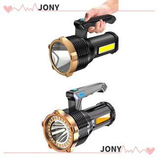 Jy1 ไฟฉาย LED ชาร์จ USB พลังงานสูง