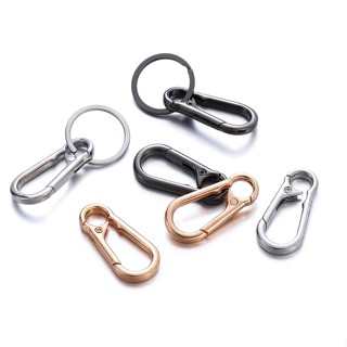 ตะขอก้ามปู ตะขอกุญแจโลหะผสมขนาด 47 มม., ตะขอก้ามปูพวงกุญแจเอ…