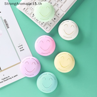 Strongaromatic กล่องหน้ายิ้ม มีกาวในตัว สําหรับดับกลิ่นตู้เสื้อผ้า ตู้รองเท้า 2 ชิ้น