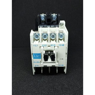 Magnetic Contactors S-N11 Coil 220V (20A) ทักเชท