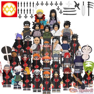 Pin ฟิกเกอร์นารูโตะ ขนาดเล็ก สําหรับเก็บสะสม ของเล่น บล็อกตัวต่อ Uchiha