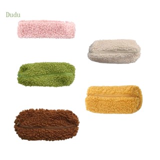 Dudu กระเป๋าดินสอ แบบพกพา สีพื้น เหมาะกับเทศกาลวันเกิด สําหรับนักเรียน