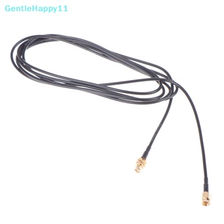 Gentlehappy สายเคเบิลขยายเสาอากาศเราเตอร์ WiFi RG174 RP-SMA ตัวผู้ เป็นตัวเมีย 1 เมตร 1 ชิ้น