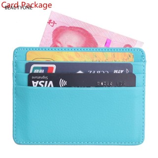 Topbeauty กระเป๋าหนังแฟชั่น ใส่บัตรได้ ลายลิ้นจี่