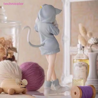 [technicolor] ใหม่ พร้อมส่ง โมเดลฟิกเกอร์ อนิเมะ From Zero-Starg Life in Another World Emilia Rem Ram Puck ขนาด 20 ซม.