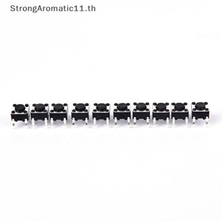 Strongaromatic ปุ่มกดไมโครสวิตช์ ทองแดง 6x6x4.3 มม. 4pin 50 ชิ้น