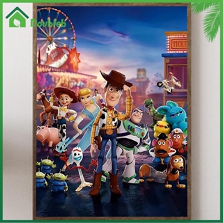 【Doub X ✮】ภาพวาดปักเพชร ทรงกลม ลาย Toy Story 5D DIY สําหรับตกแต่งบ้าน ✮